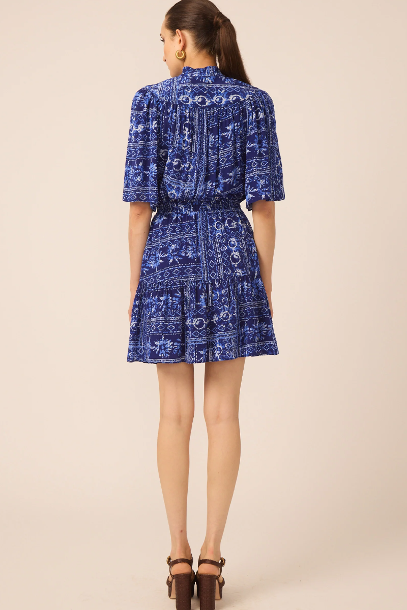 Gilner Farrar Adelyn Dress in Santorini Print