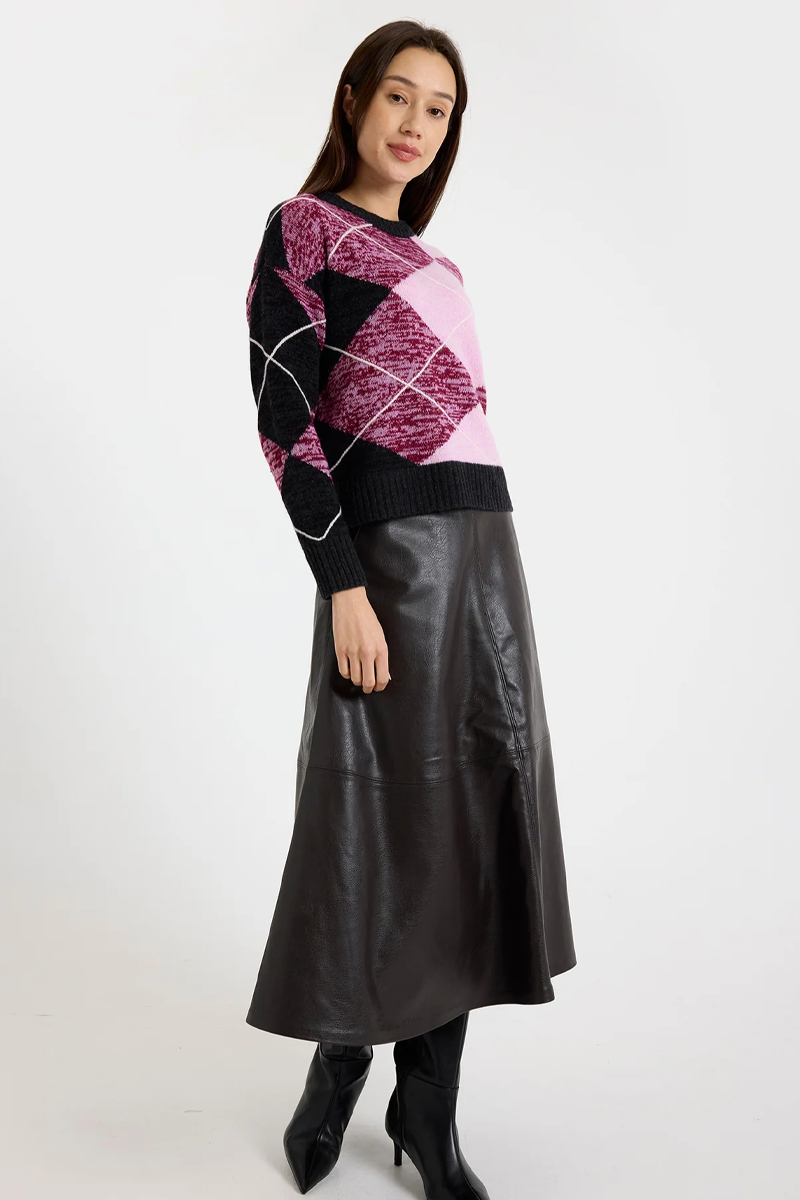 Brodie Argyle Crew Neck