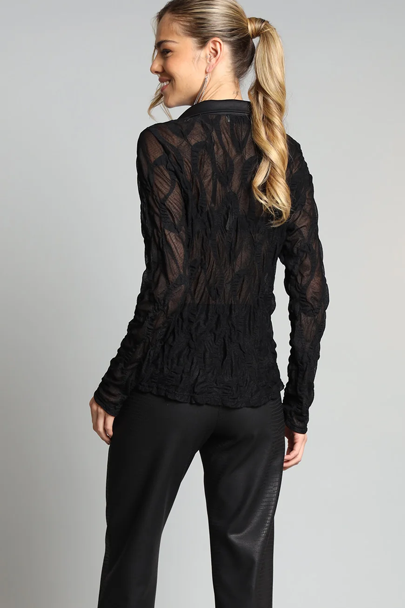 Stretch Lace Shirt
