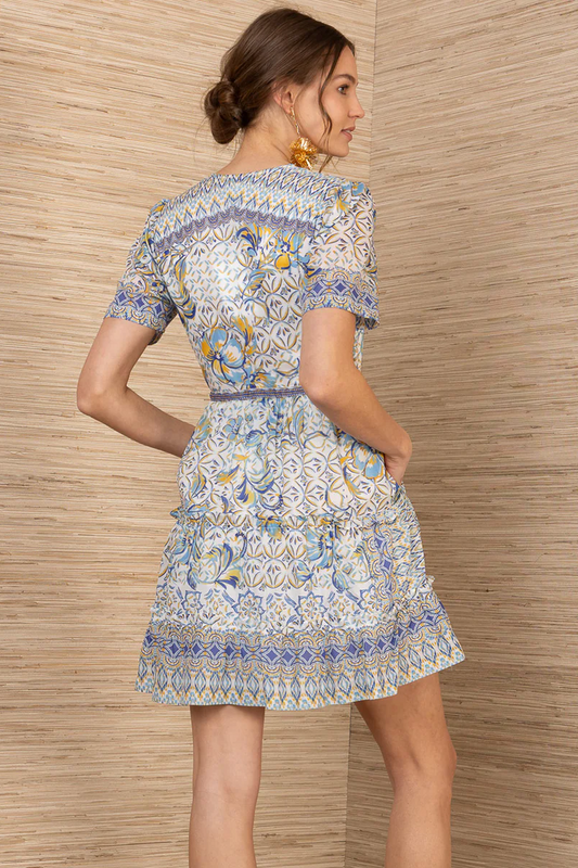Hale Bob Ruthie Voile Dress