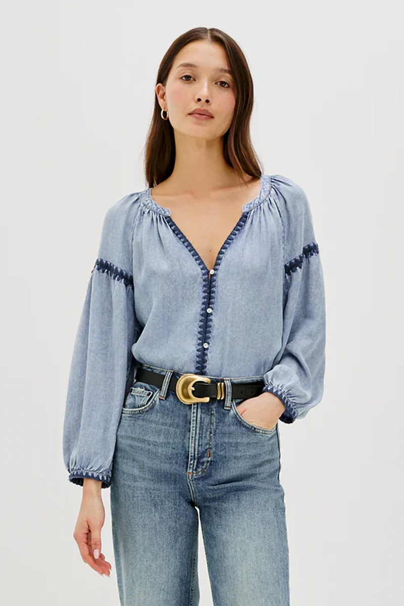 Toshi Blouson Sleeve Shirt