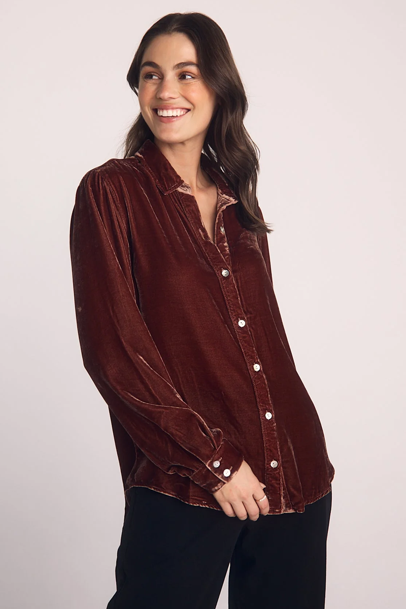 Long Sleeve Classic Shirt - Amber Honey