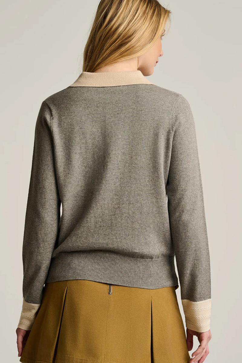 Lisa Todd Pop Posh Cotton Cashmere Polo