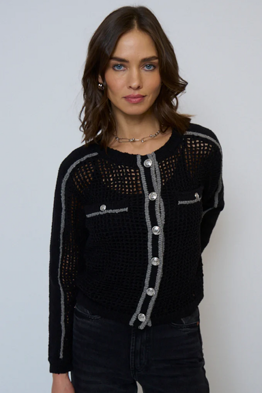 Carla Mesh Cardigan