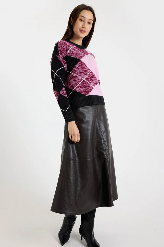 Brodie Argyle Crew Neck