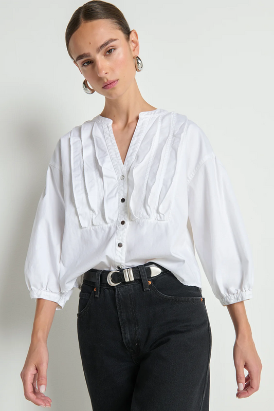 Nation Amelia Ruffle Shirt
