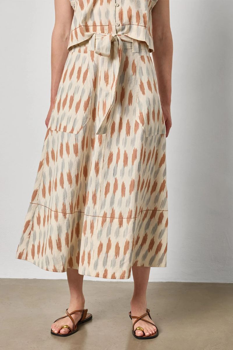Lilla P Ikat Long Skirt