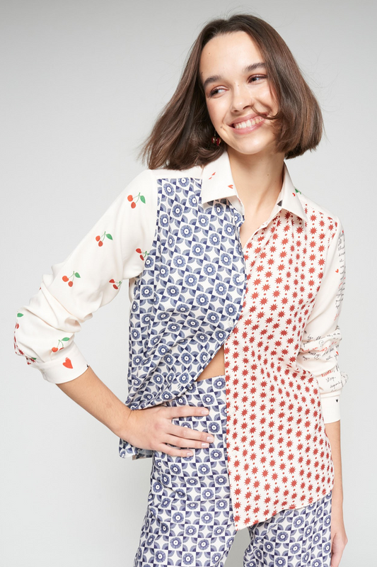 Love Letters Geometric Print