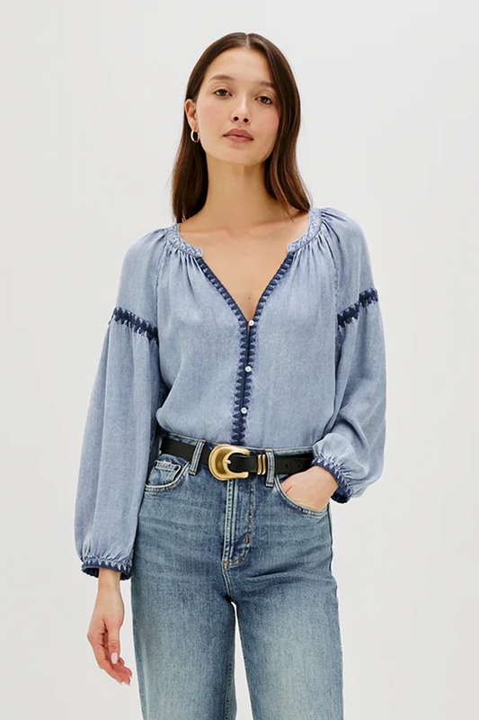 Toshi Blouson Sleeve Shirt