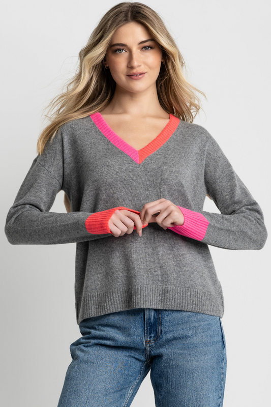 Lisa Todd Cashmere Color Wheel Sweater