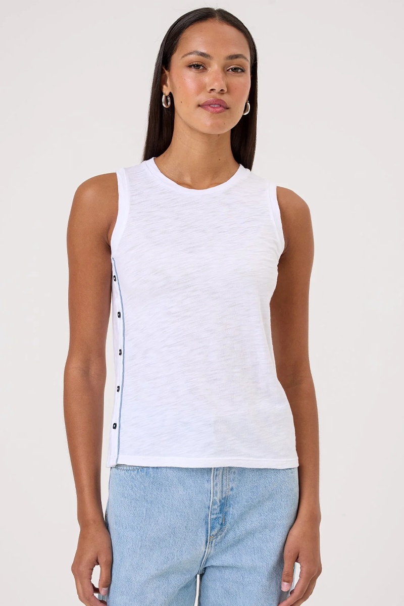 Goldie Piper Button Tank
