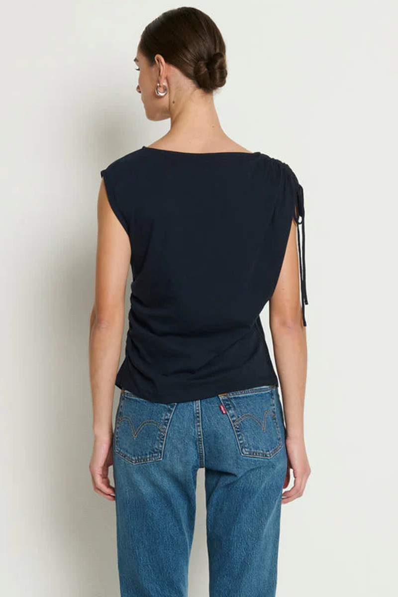 Nation Julie Shoulder Tie Top