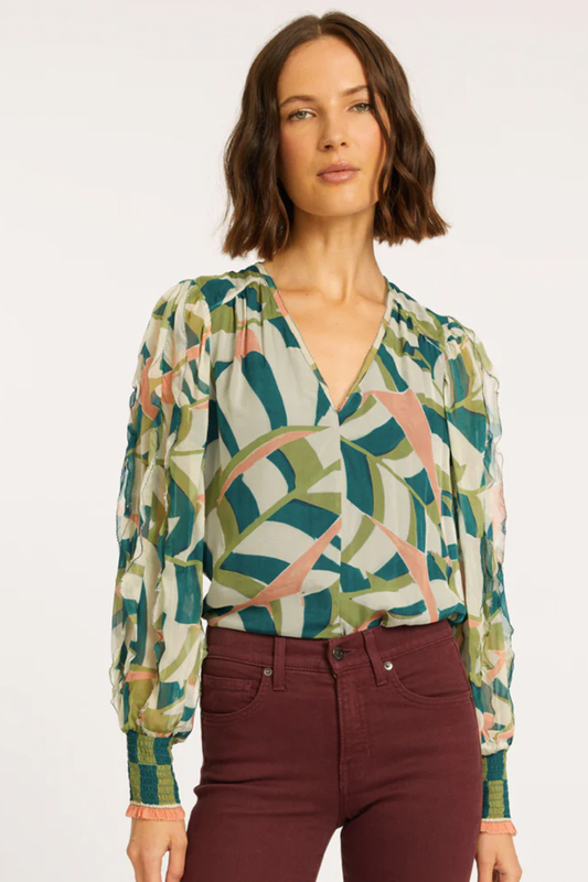 Flora Desert Mosaic Top